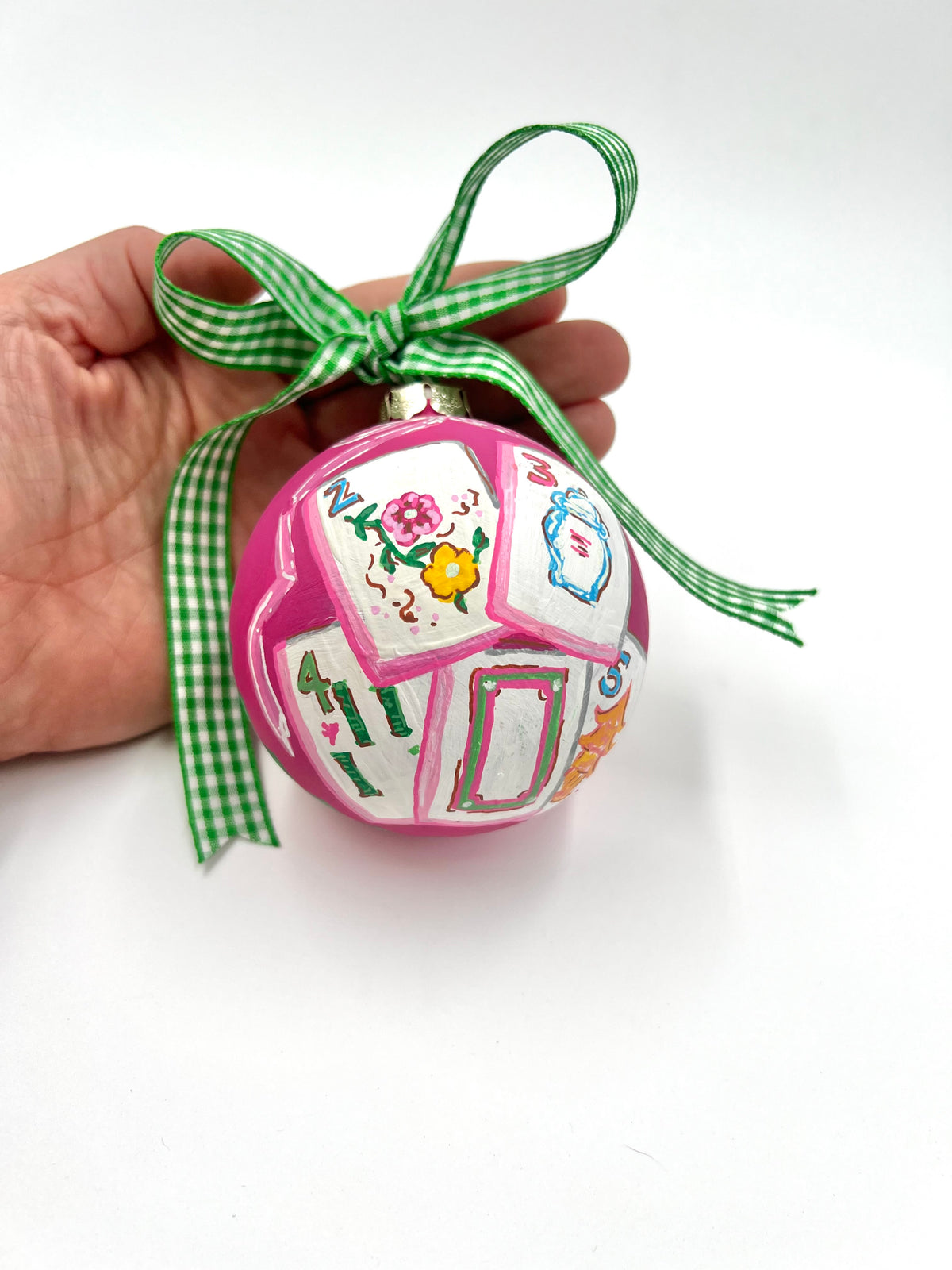 Girly Pop Mahjong Ornament