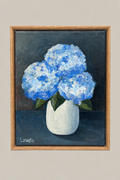 Happy Blue Hydrangeas