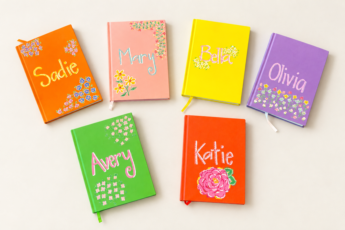 Hand painted Journals