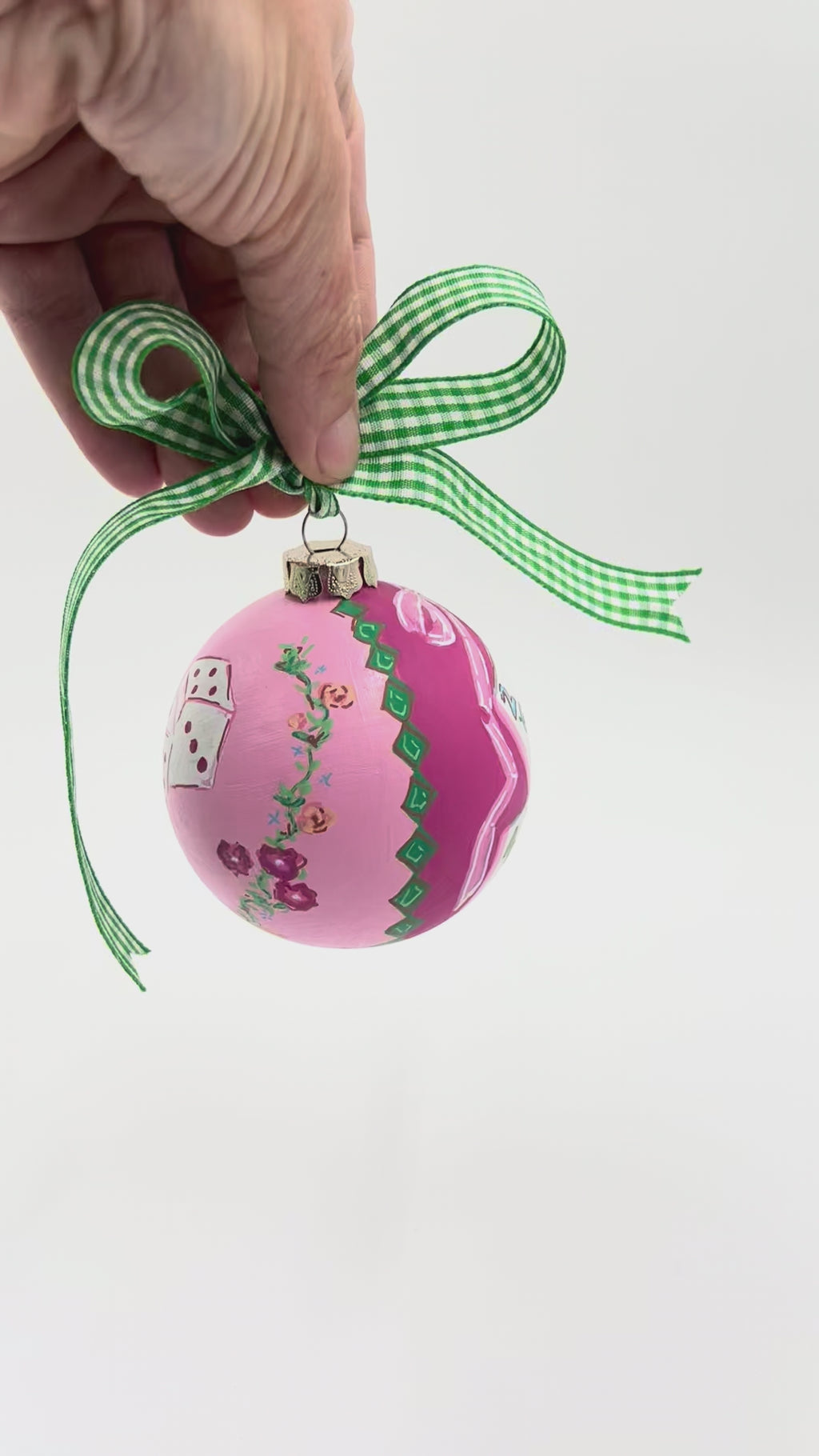 Girly Pop Mahjong Ornament