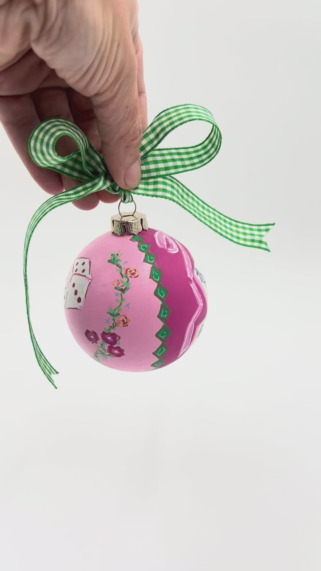 Girly Pop Mahjong Ornament